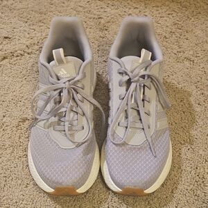 Adidas Women's Lavendar (Greyish Purple) Athletic Sneakers